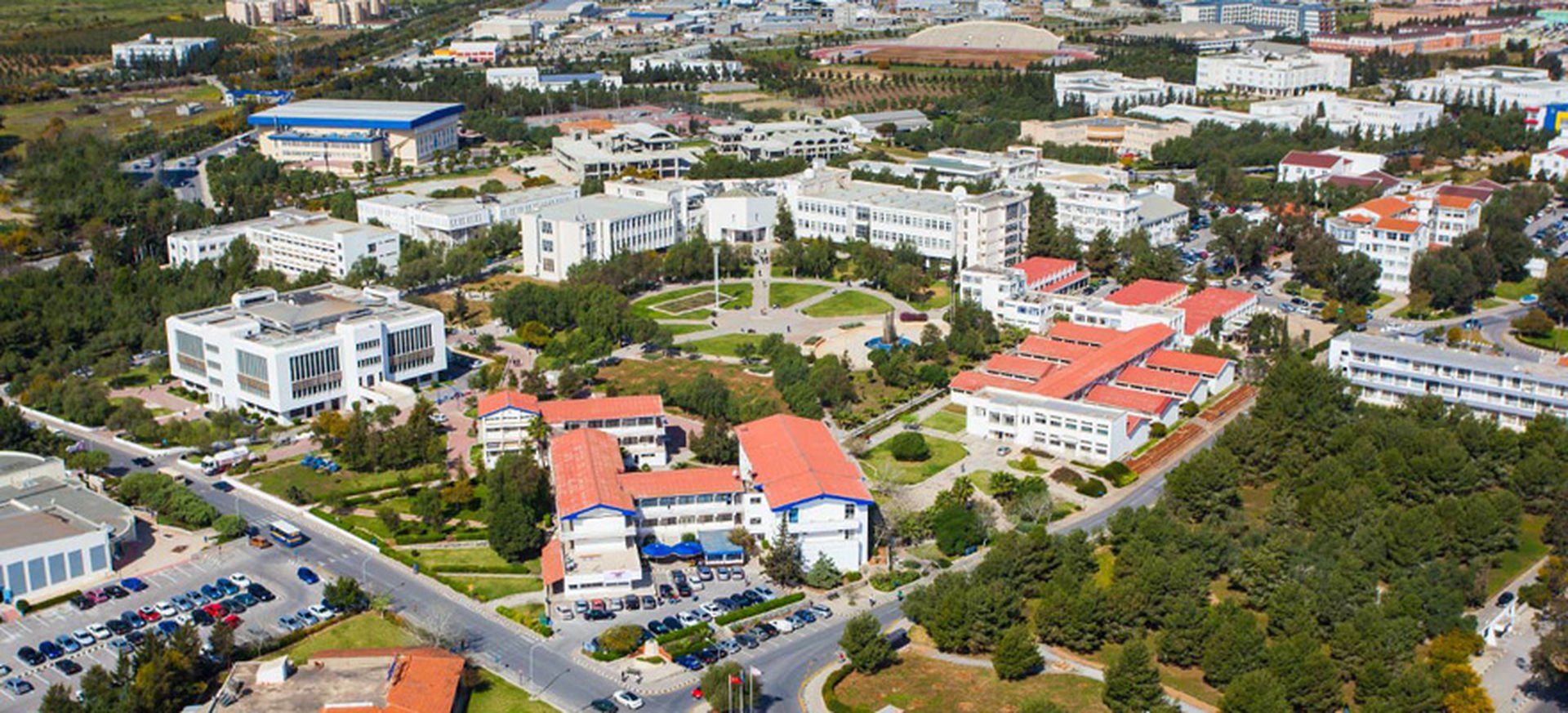 Eastern Mediterranean University campus in Famagusta